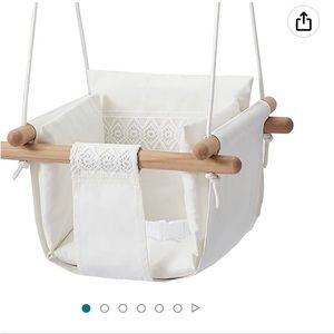 Canvas Baby Swing